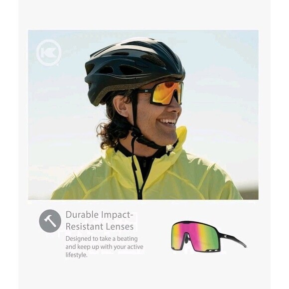 Knockaround Campeones RAINBOW ON BLACK - Picture 4 of 16